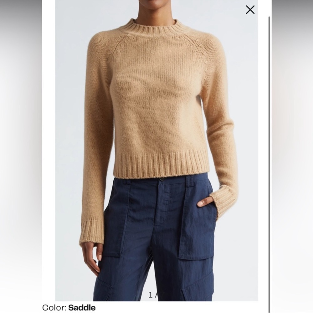Vince Raglan Sleeve Cashmere Sweater